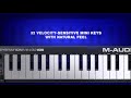 M-Audio Keystation 49 MK3 MIDI klaviatūra USB, Juoda