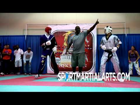 Unk v Justin Ortiz   Men's Team Sparring   2013 US Capitol Classics