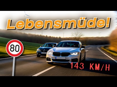 150 km/h on the country road, escaped lamb and Ford driver pulling ahead | #GERMAN #DASHCAM | #306