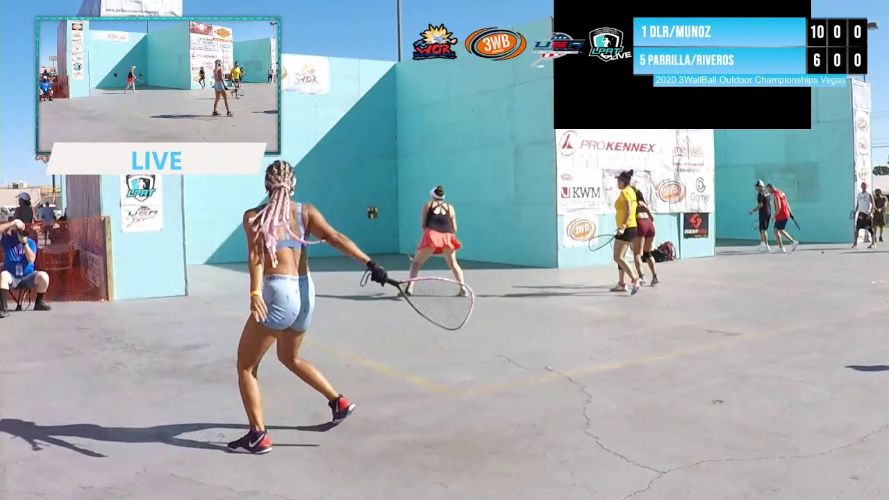 2020 Vegas 3wb Women's Pro Doubles Semis - DLR/Munoz vs Parrilla/Riveros