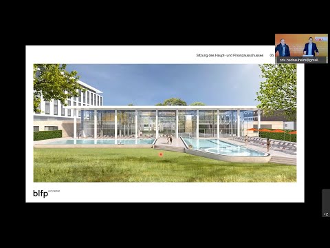 Präsentation über die Neugestaltung unserer Therme, 27.02.2021