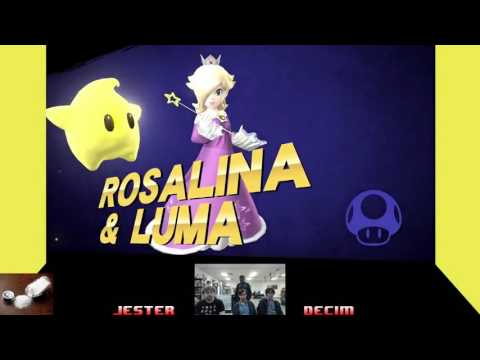 GMMA Friendlies Jester (Rosa/Mario/Mewtwo) Vs Decim (Villager/Palutena/Cloud) Semis