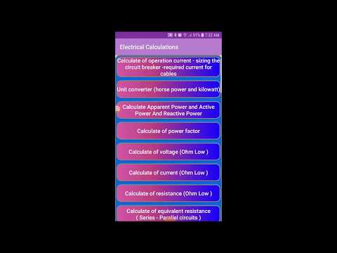 Electrical Calculations