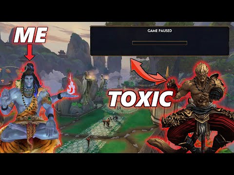 HE TRIED TO BE TOXIC, SO I KILLED HIM UNTIL HE SURRENDERED