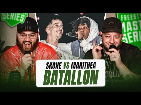 DTOKE REACTS TO MARITHEA vs SKONE with RED BEARD 🔥 FMS MEXICO 🇲🇽