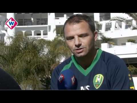 ADO-trainer Maurice Steijn in Estepona