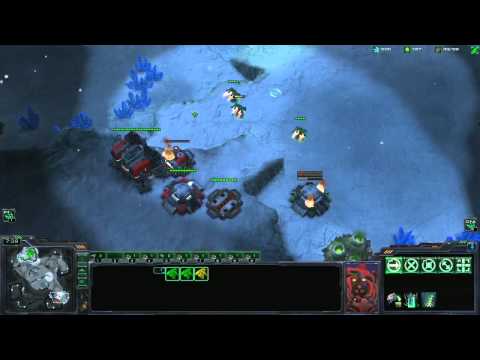 Reaper's New Combat Awareness Ability (Vision Up Cliffs) - Heart of the Swarm HOTS