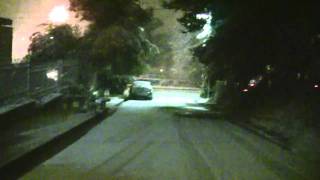 preview picture of video 'Snow in Ekali (Athens) 07 Mar 2011 21:00'