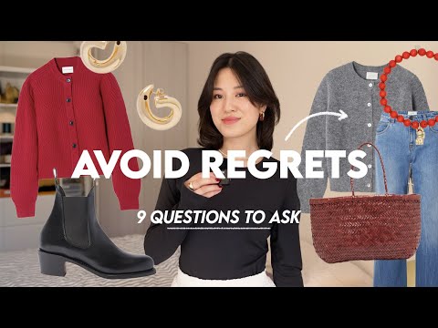 買衣服前，問這 9 個問題以避免遺憾 (BEFORE You Buy Clothes, Ask These 9 Questions To Avoid REGRETS)