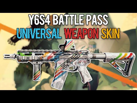 Y6S4 High Calibre BATTLE PASS UNIVERSAL WEAPON SKIN - S.I 2022- Showcase IN-GAME - Rainbow Six Siege
