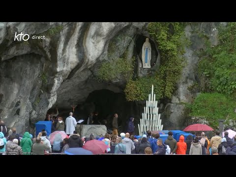 Chapelet du 25 octobre 2024 à Lourdes