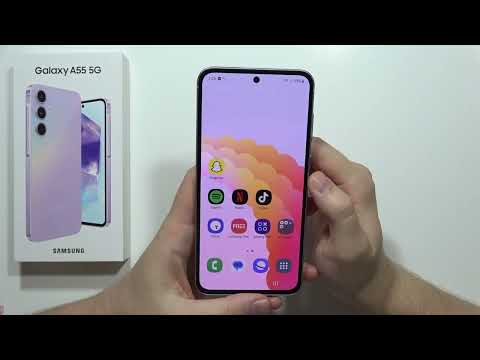 How to Adjust Apps Permissions on Samsung Galaxy A55 5G - Permission Manager