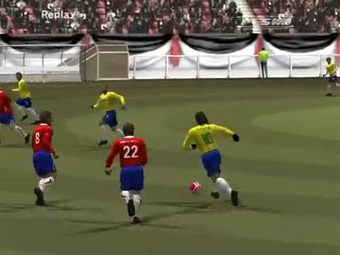 Gol de Ronaldinho PES 6.