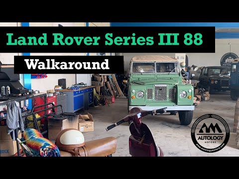 Thumbnail for LAND ROVER SANTANA SERIES III 88!!!  - A walk around tour of our recently completed Series III! by Land Rover