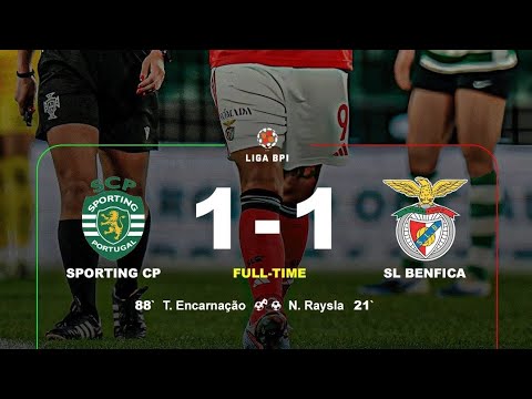 LIGA BPI • RESUMO• SPORTING CP 1-1 SL BENFICA• J8