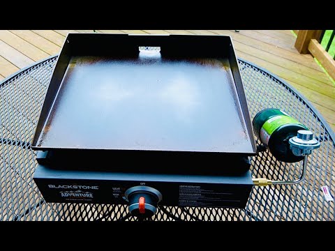 17" Blackstone Griddle Assembly & Seasoning