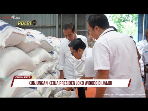 KUNJUNGAN KERJA PRESIDEN JOKOWI KE KABUPATEN BUNGO