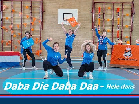 Koningsspelen dans 2024 - Daba Die Daba Daa - MAKKELIJKE VERSIE