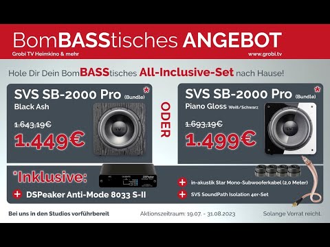 Ein BomBASStisches Dreamteam wartet auf Euch! Holt Euch den perfekten Bass in euren Raum.