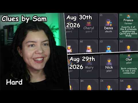 Clues by Sam 30th Aug 2026 answer thumbnail