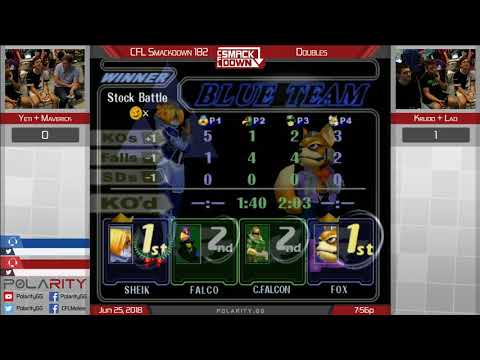CFL Smackdown 182 Melee - Yeti + Maverick vs Krudo + Lad - Doubles