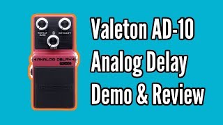 Video thumbnail for Valeton AD-10  Analog Delay Demo & Review by Yet Another Guitar Channel