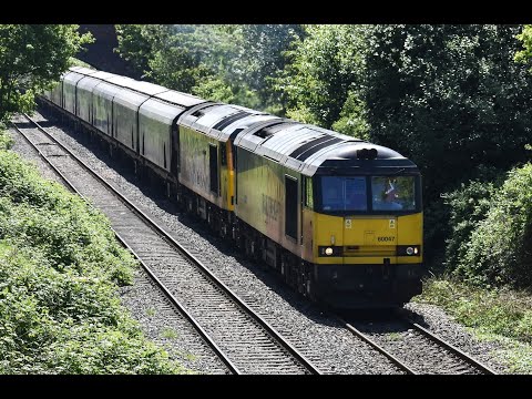 GBRf Class 60 No's. 60047 & 60021 on 6E10 Liverpool Biomass Terminal - Drax Aes on 14.05.22 - HD