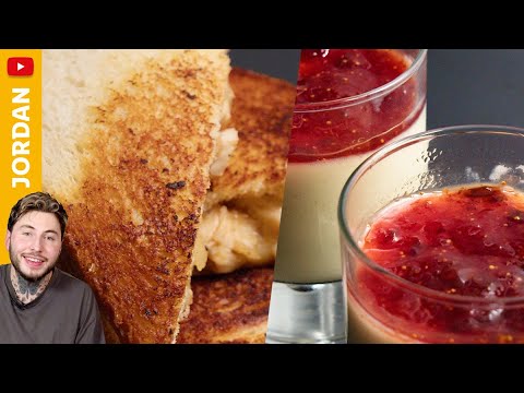 BBQ Grilled cheese et Panna cotta confiture de figue | Les recettes petits budgets de Jordan @16may