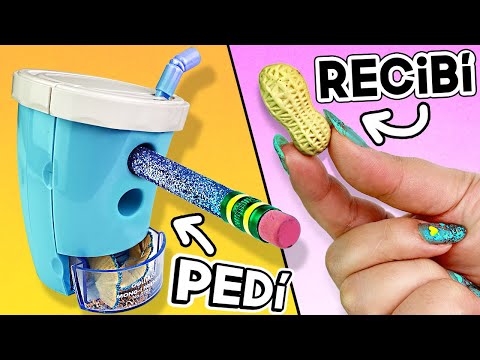 WEIRD Purchases EXPECTATION vs REALITY from WISH Liquid School Supplies, MAPHIE Edible Eraser