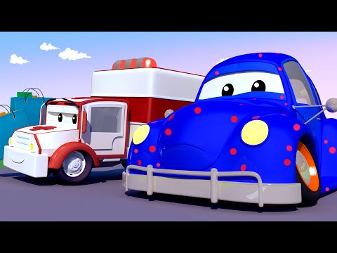 Amber la Ambulancia - Henrie el Viejo Escarabajo tiene Sarampión - Dibujos Animados Educativos