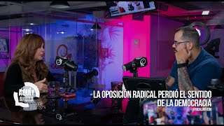 La oposición radical perdió el sentido de la democracia: Eglée González Lobato en exclusiva