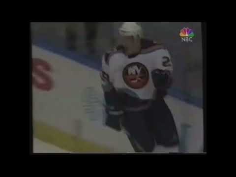December 23 1997 Panthers at Islanders Bryan Smolinski beautiful setup on Kenny Jonsson Goal