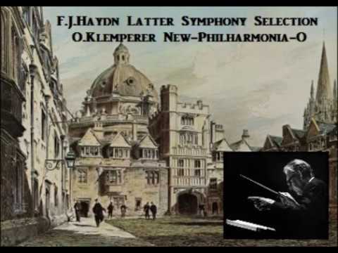 F.J.Haydn Latter Symphonies Selection [ O.Klemperer New-Philharmonia-O ] (1960~65)