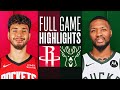 ROCKETS at BUCKS | FULL GAME HIGHLIGHTS | December 17, 2023