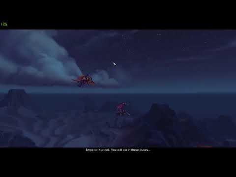 WOW BFA Vol'Dun entrance cinematic