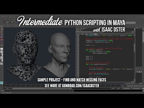 Intermediate Python In Maya Sample Tutorial Ch 02