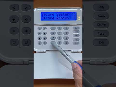 DSC NEO clear the keypad tamper trouble