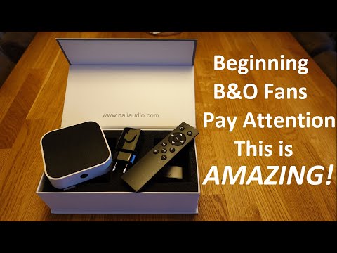 Hall Audio WiFi Streamer and eARC Connection For B&O's Beolab Speakers at an AFFORDABLE PRICE!!! 4K