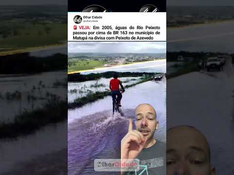 Alagamento do Rio Peixoto de Azevedo em 2005