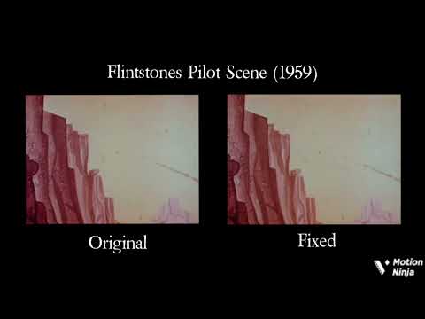 Flagstones Pilot Scene (Original vs. Fixed)