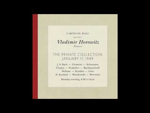 1949 January 17 Vladimir Horowitz Recital at Carnegie Hall