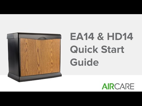 EA 1407, HD 1407 & HD 1409 Quick Start Guide - Essick Air