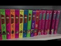 Largest Disney VHS Collection Update In Progress