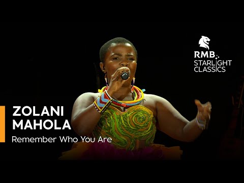 RMB Starlight Classics – “Remember Who You Are” performed by Zolani Mahola​​