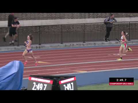 Girls 4xMile Relay Championship - New Balance Nationals Outdoor 2023