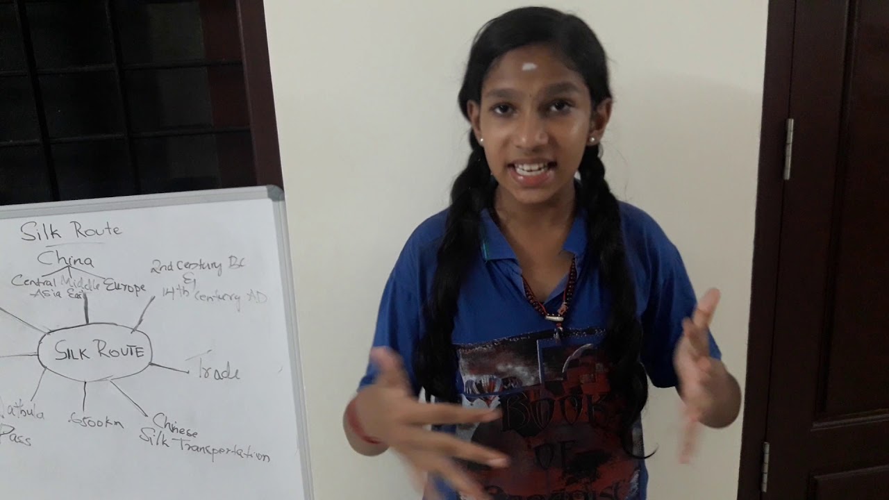 What Is Silk Route Explained by Sai Durga|History Competition|Class 6-Class 9| Intellithon Platform