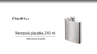 Placatka nerez 240 ml