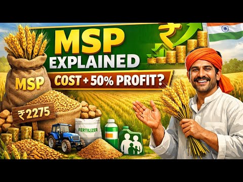 What is MSP? Minimum Support Price Calculation Formula (A2+FL & C2 Explained)