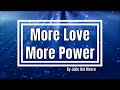 More Love More Power 1987 Version By Jude Del Hierro Vineyard Sing Along Worship Lyric Video