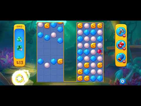 Fishdom level 10412 no boosters フィッシュダム ノーマル